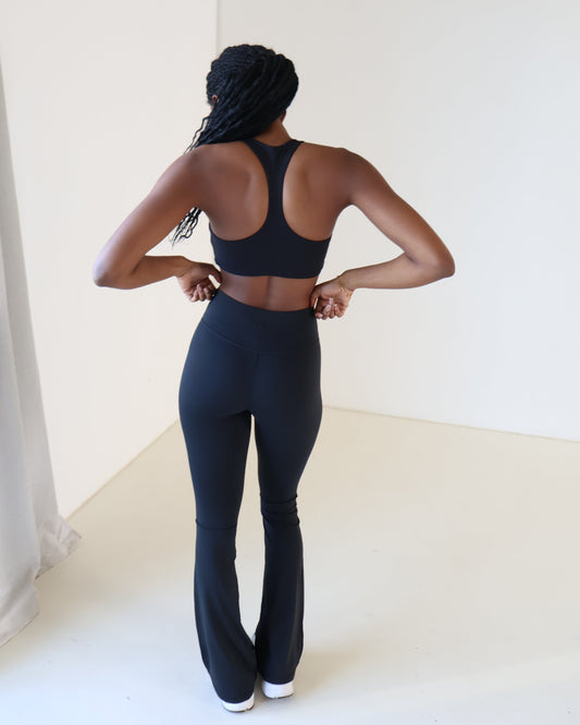 Flare Leggings - Black