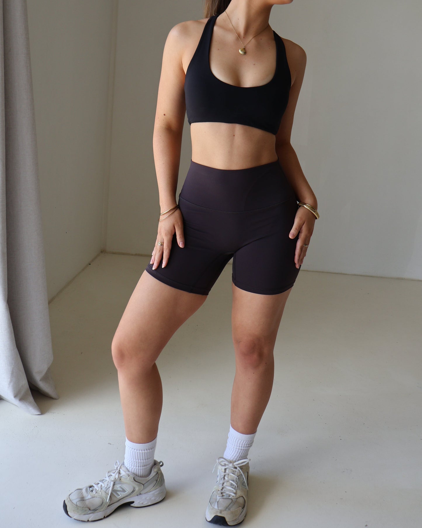 Power Shorts 5-inch - Espresso