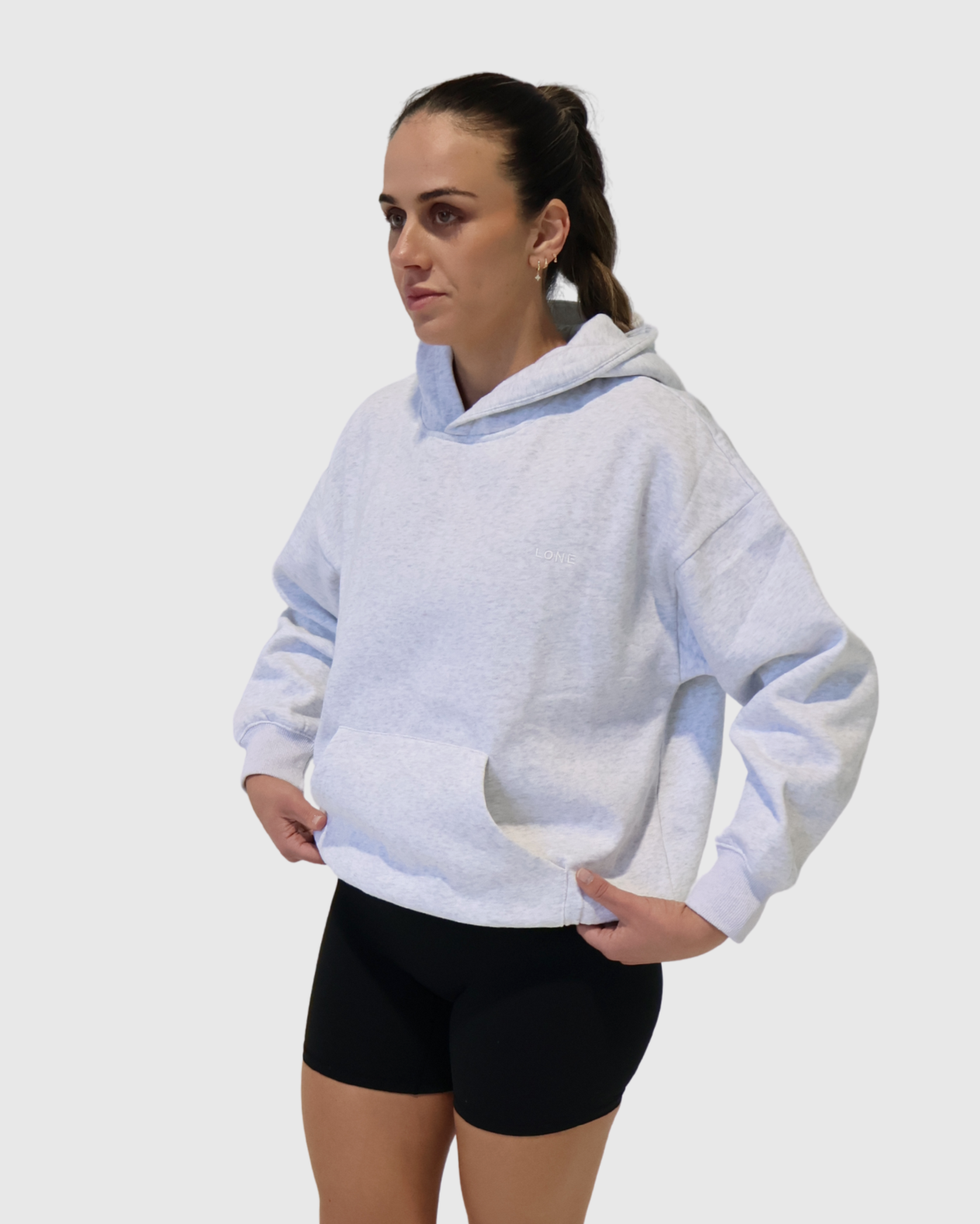 Everyday Hoodie Snow Grey