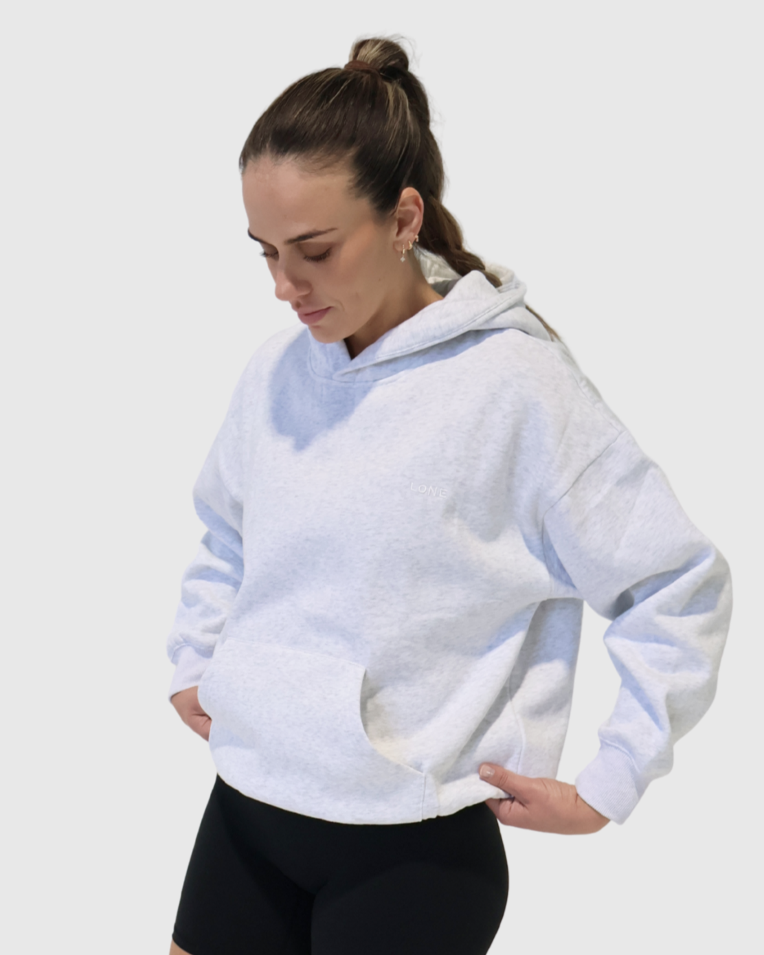 Everyday Hoodie Snow Grey