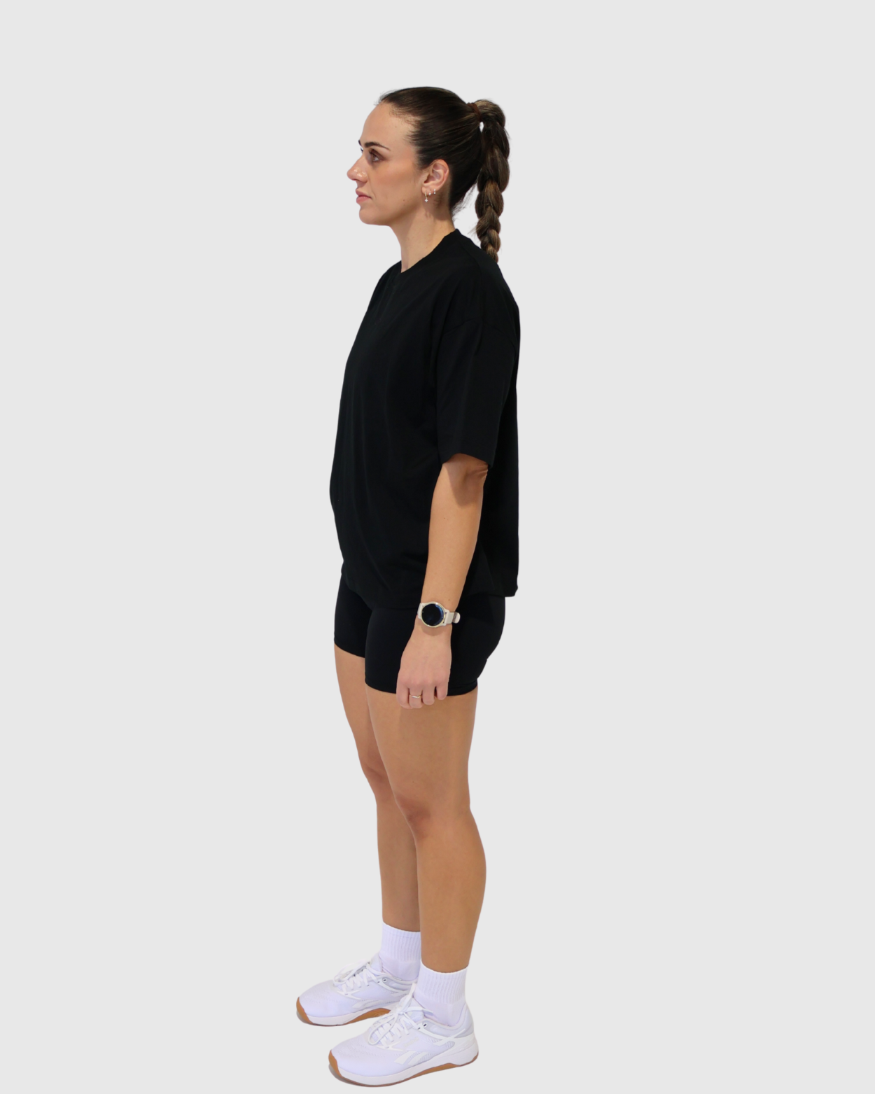 Oversized Boxy Track Tee