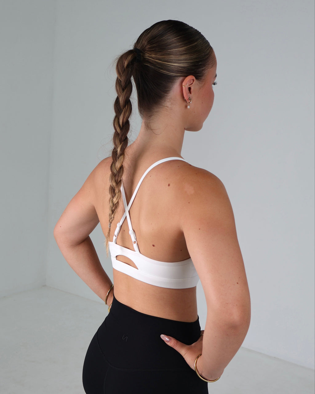 Performance Sports Bra | White