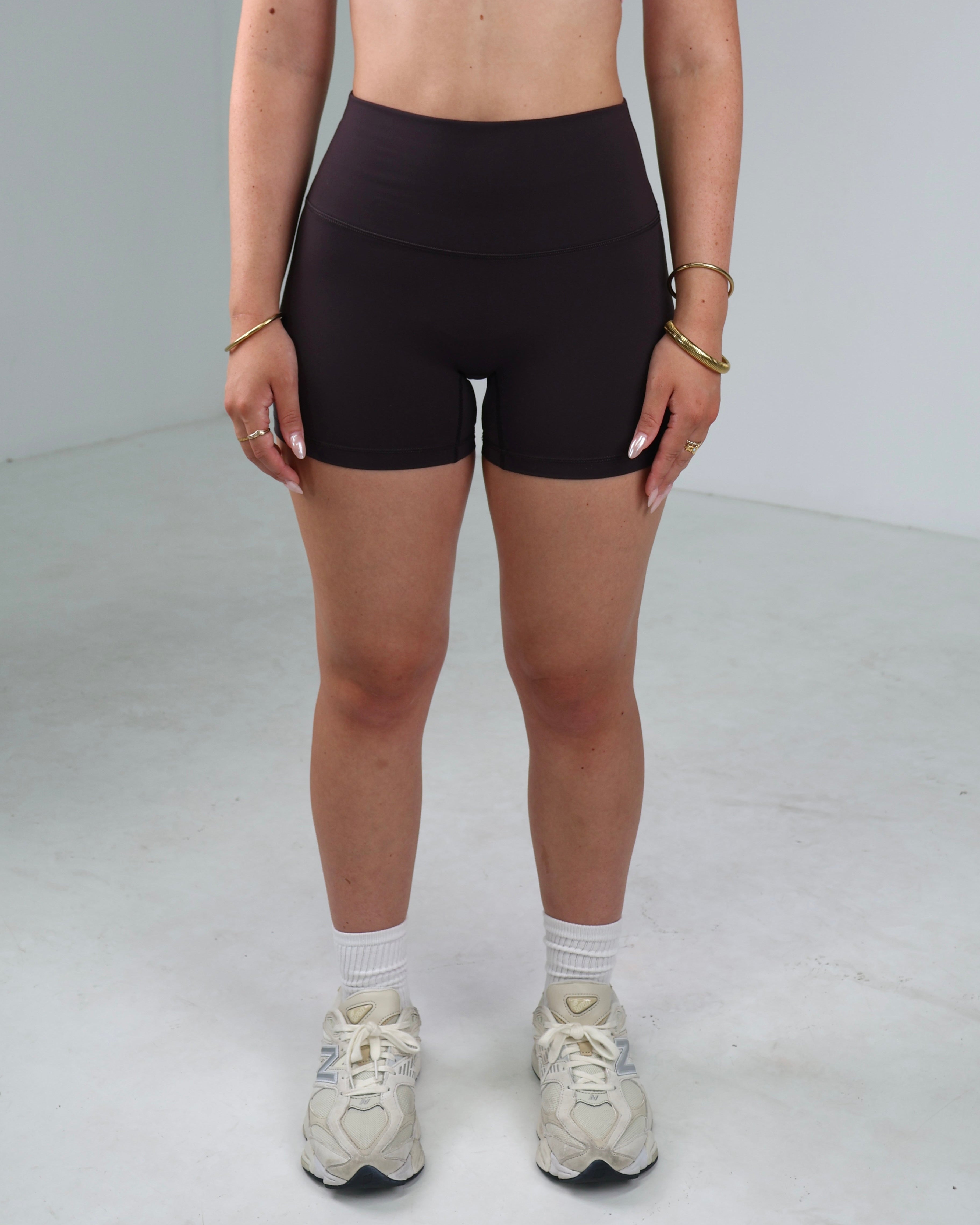 Power Shorts Minis | Espresso