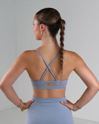 Performance Sports Bra | Dusty Blue