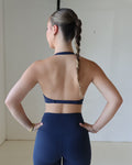 Twist Sports Bra | Navy