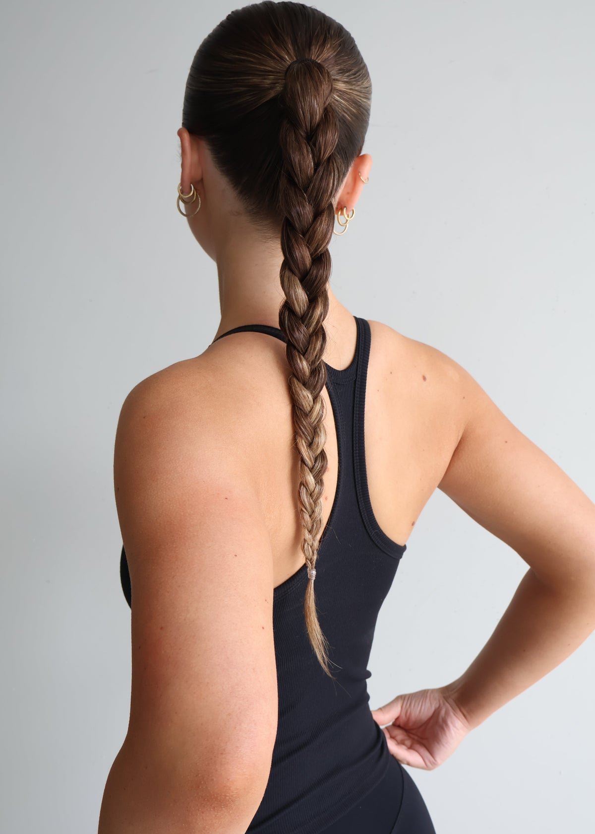 Ribbed Tank | Black