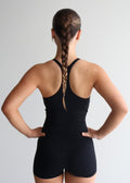 Ribbed Tank | Black