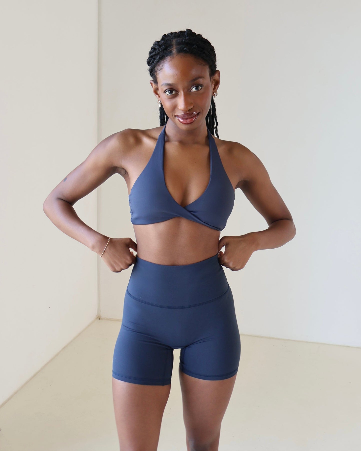 Balance Bra - Navy Blue