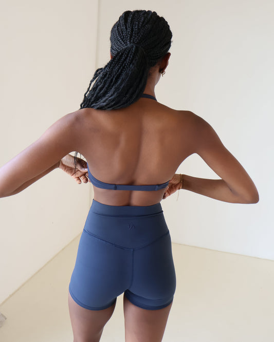 Power Shorts Minis 4-inch Navy Blue
