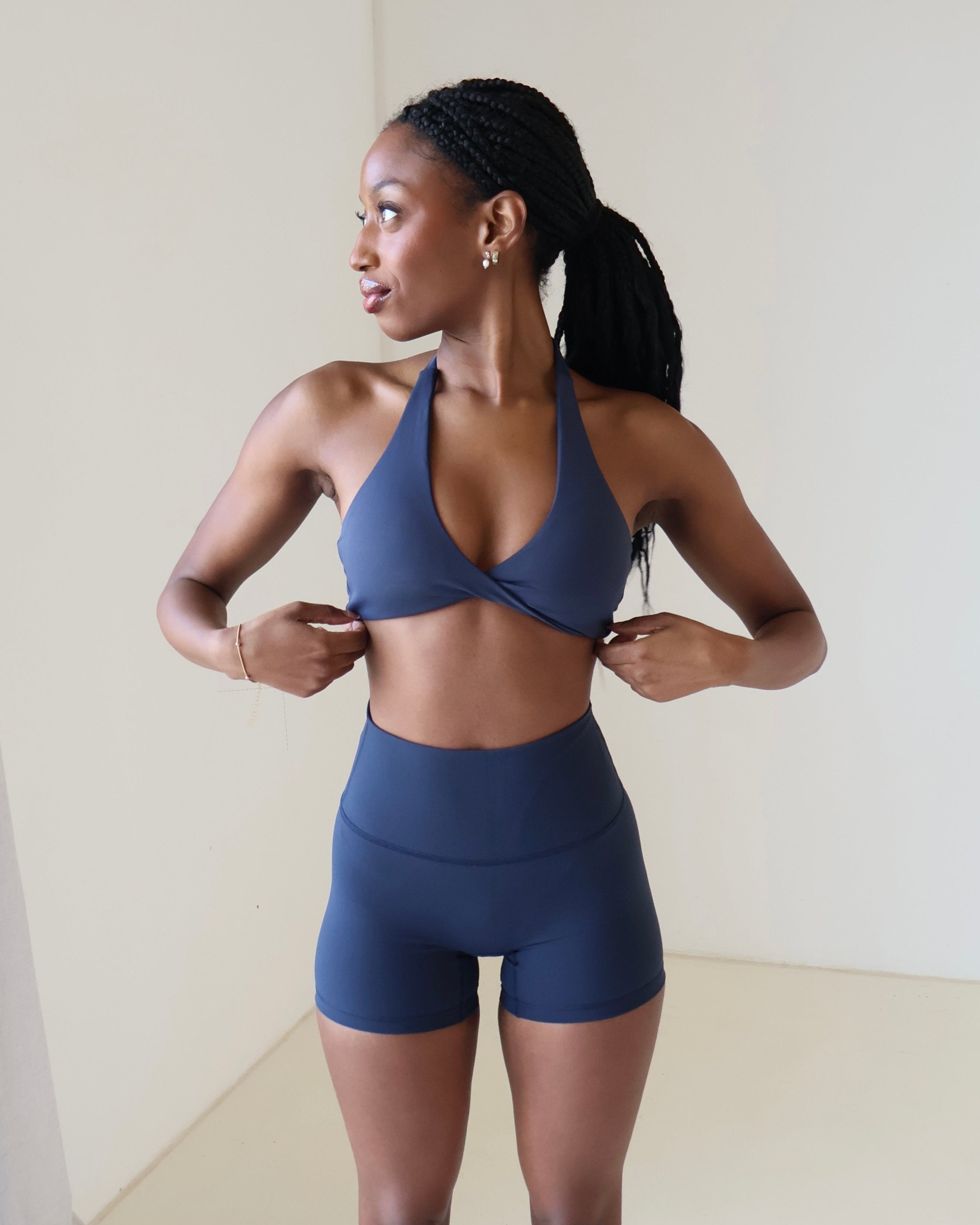 Power Shorts Minis | Navy Blue