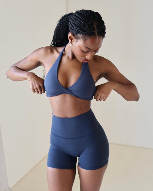 Balance Bra - Navy Blue