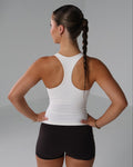 Active Racer Singlet | White