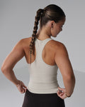 Active Racer Singlet | Beige