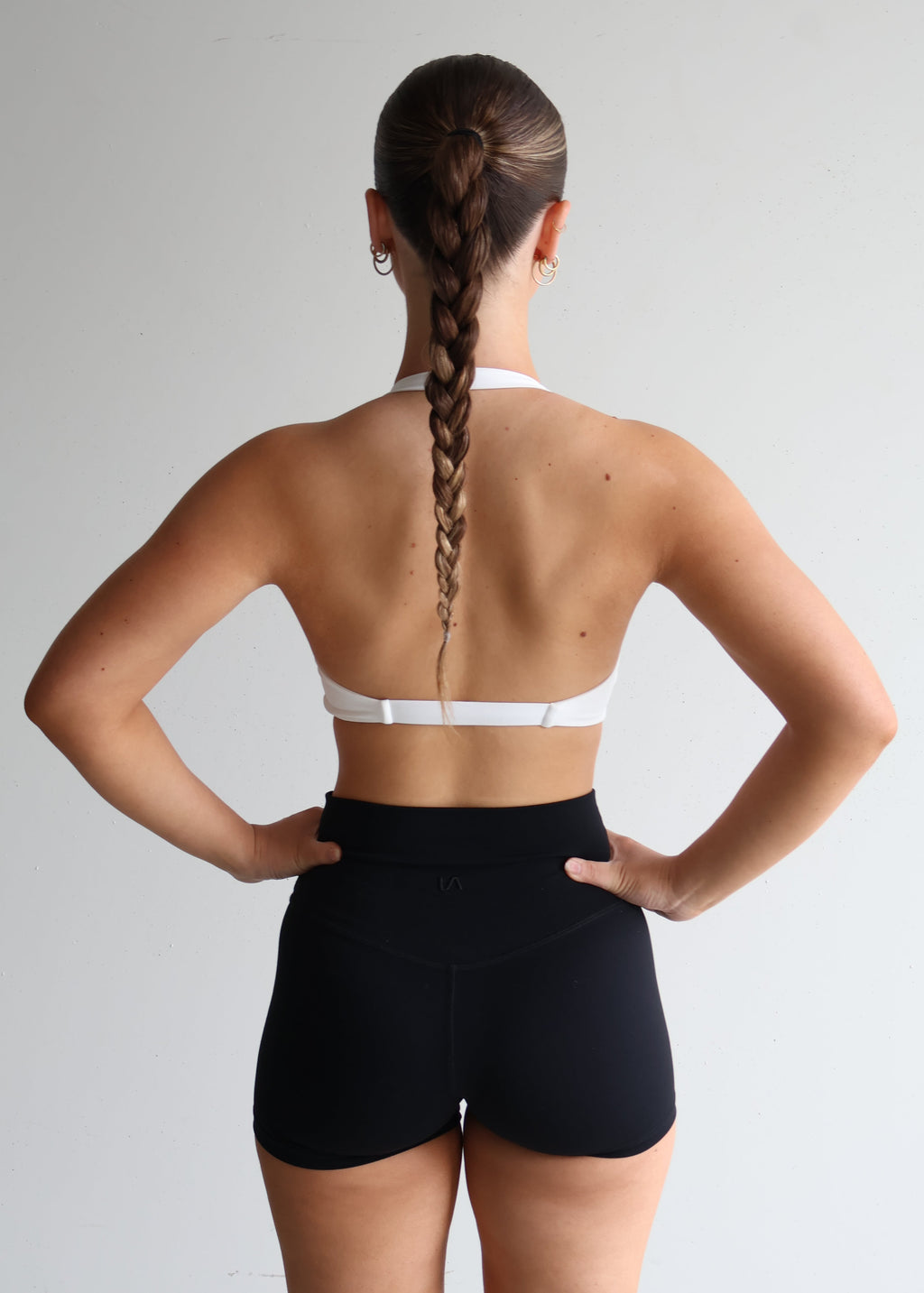 Twist Sports Bra | White
