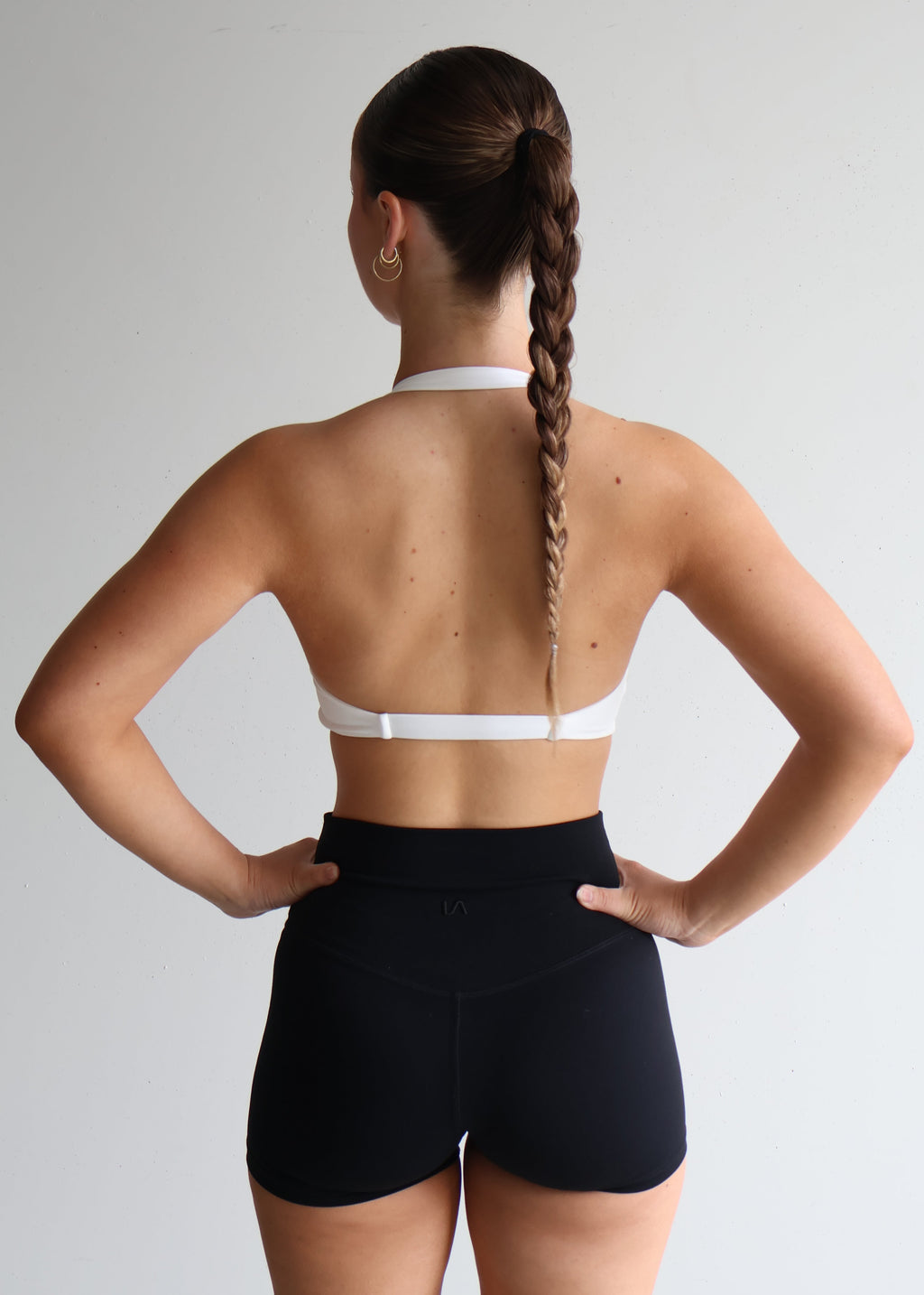 Twist Sports Bra | White