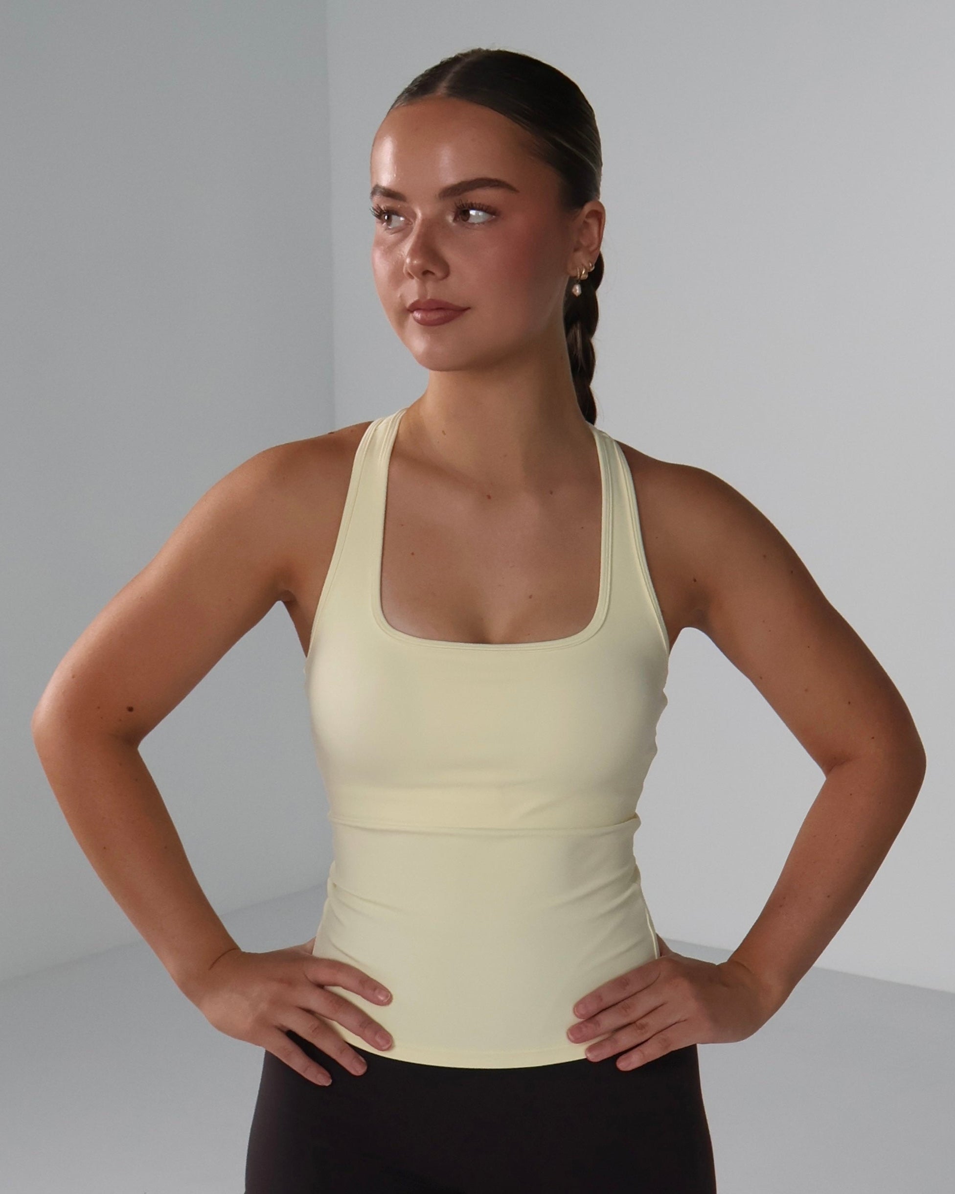 Active Racer Singlet | Butter