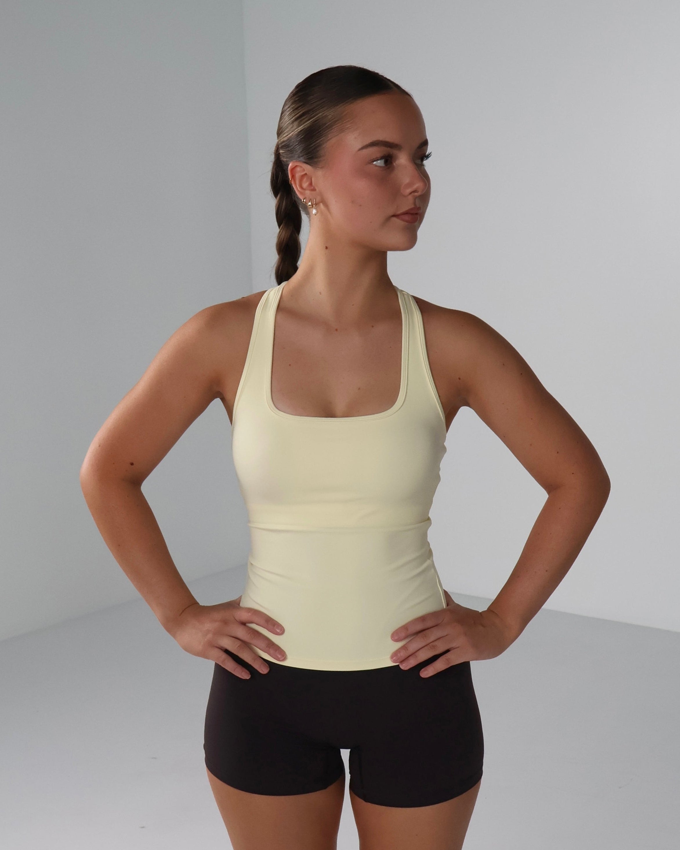 Active Racer Singlet | Butter