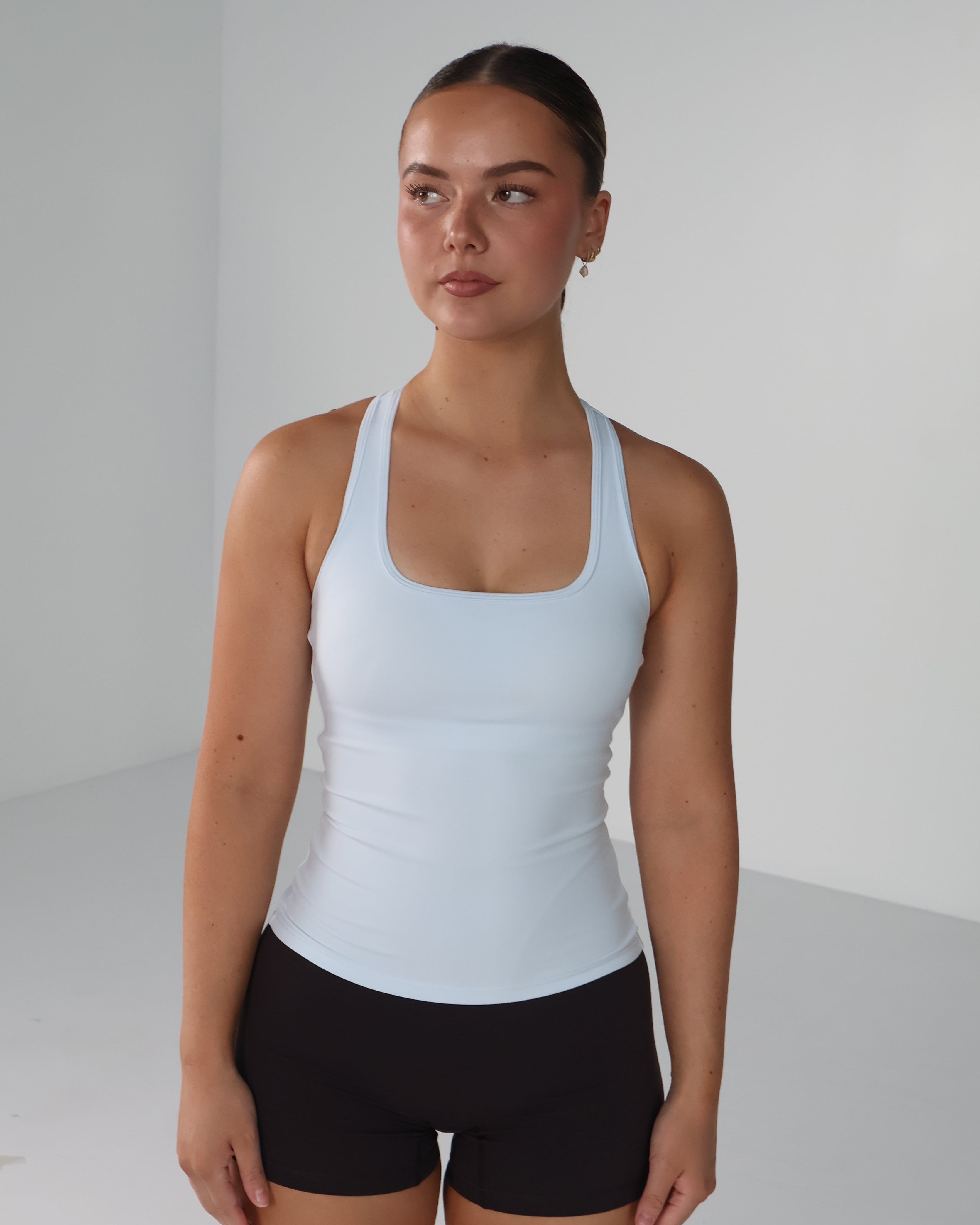 Active Racer Singlet | Ice Blue