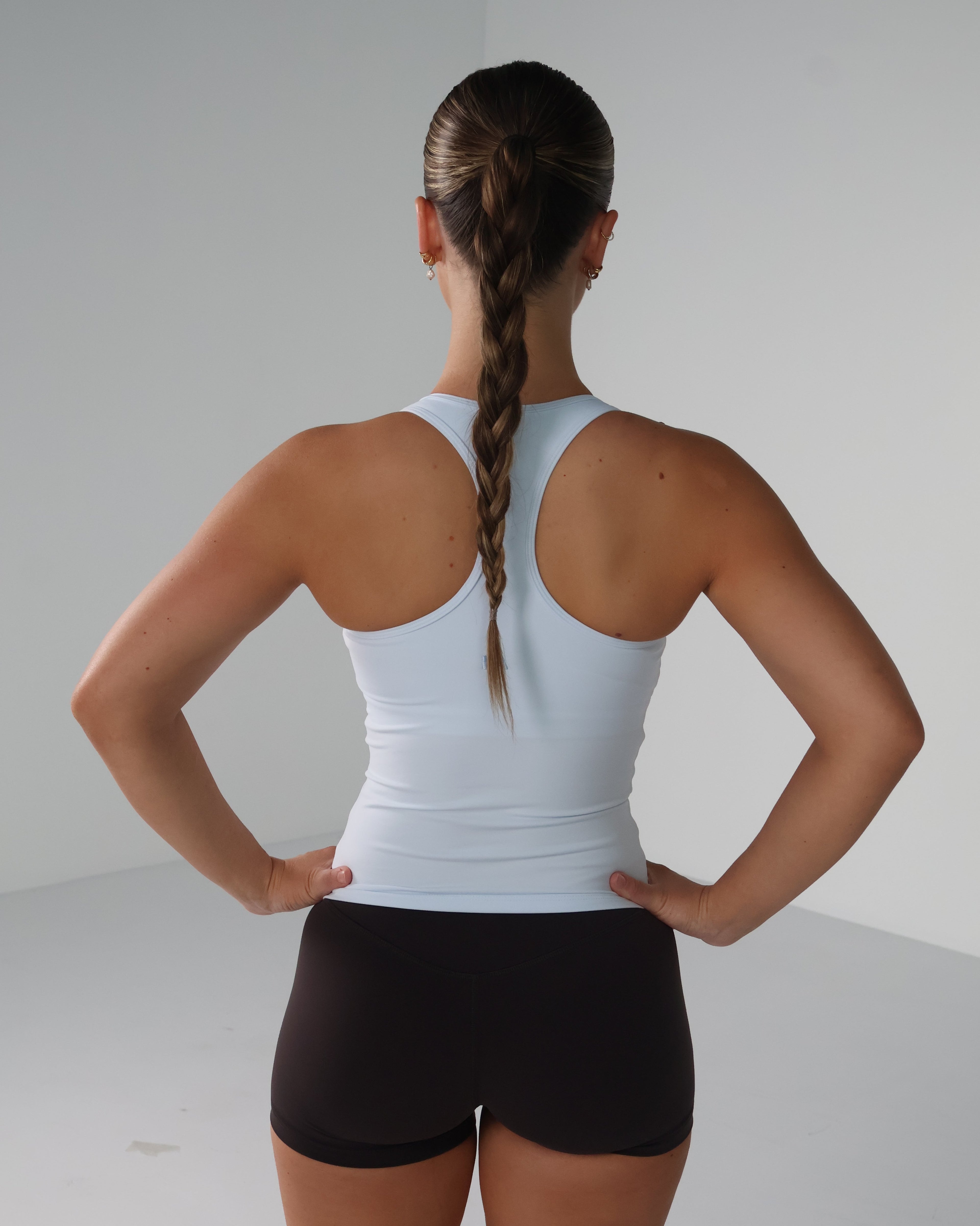 Active Racer Singlet | Ice Blue