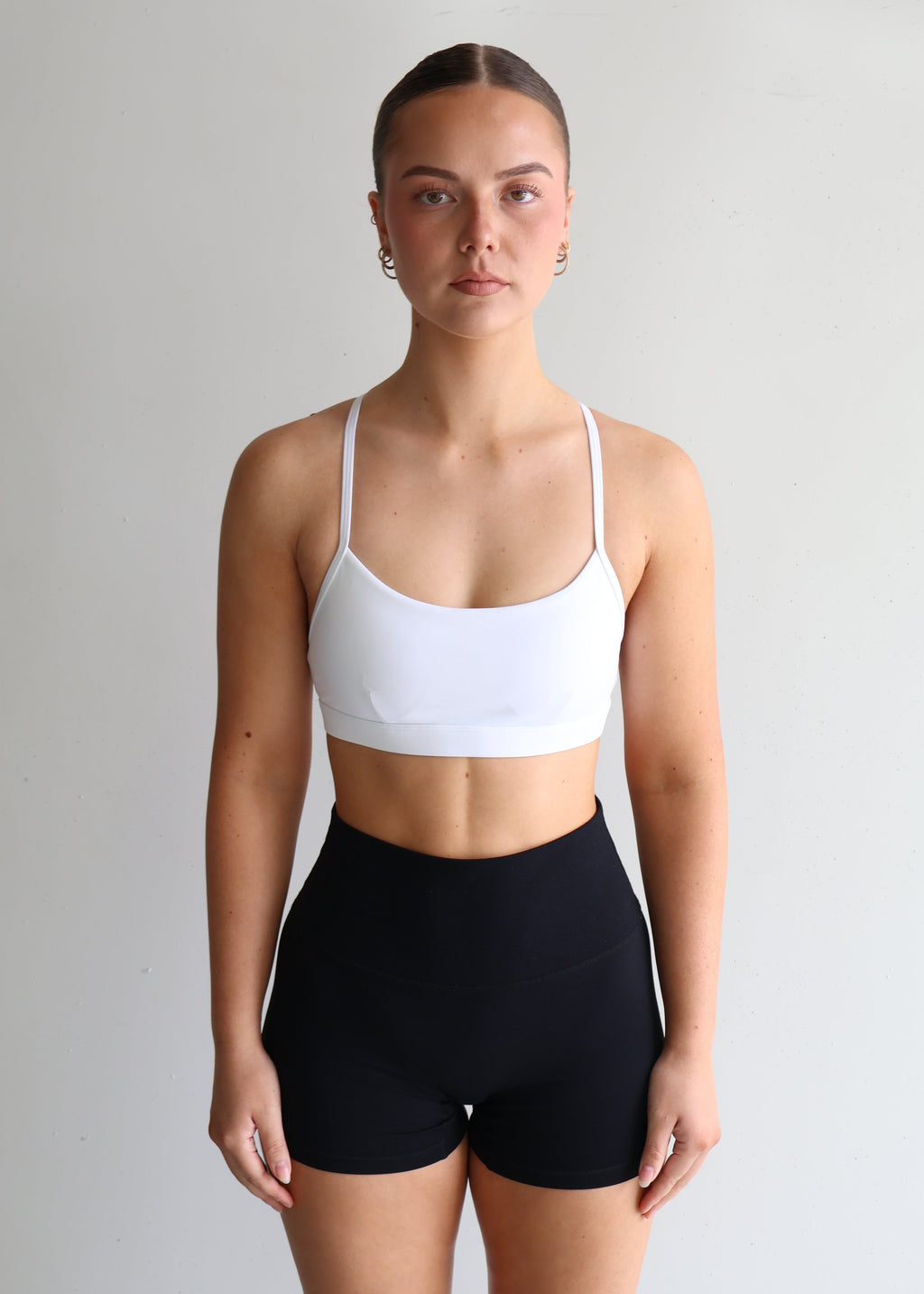 Performance Sports Bra | White