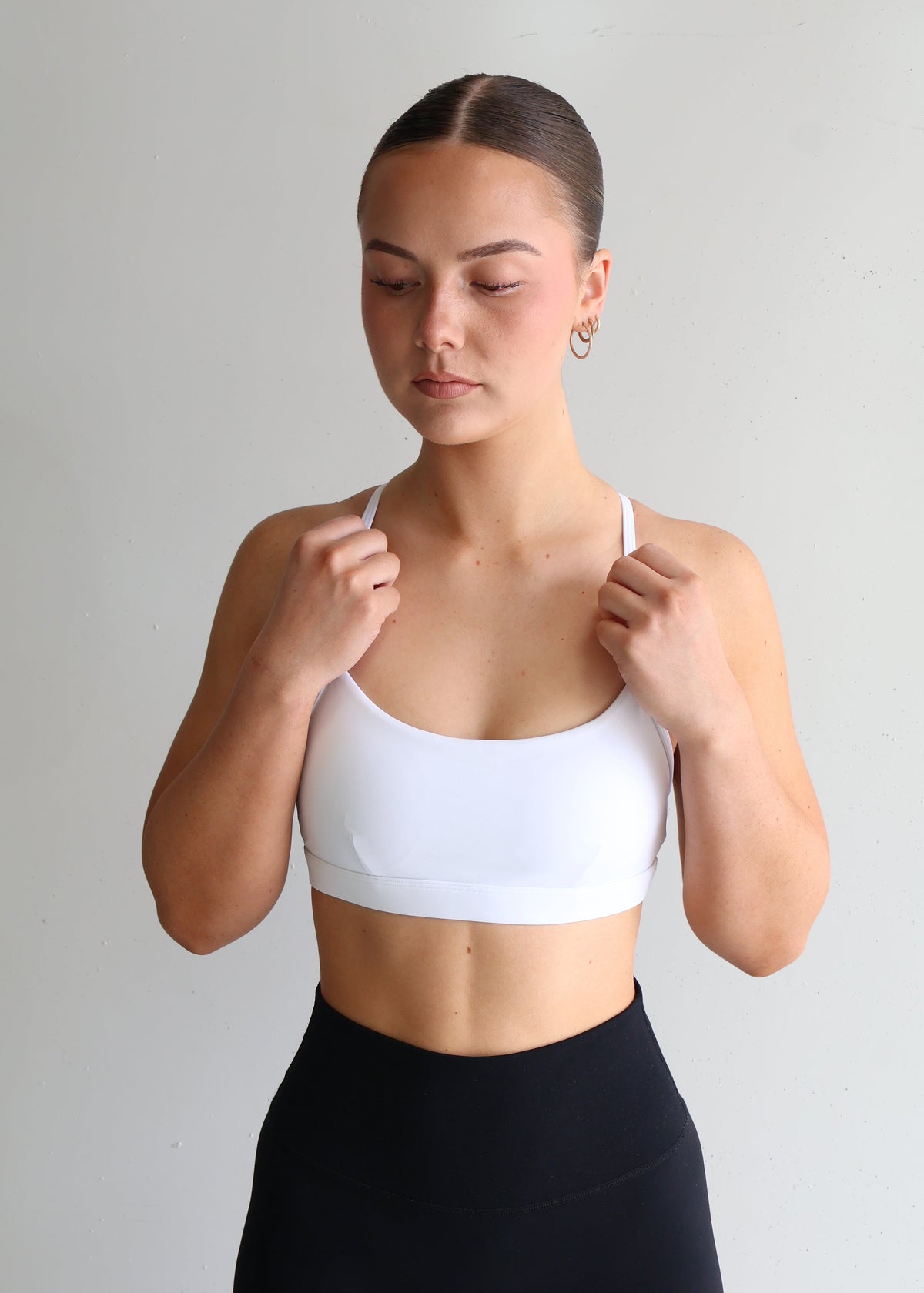 Performance Sports Bra | White