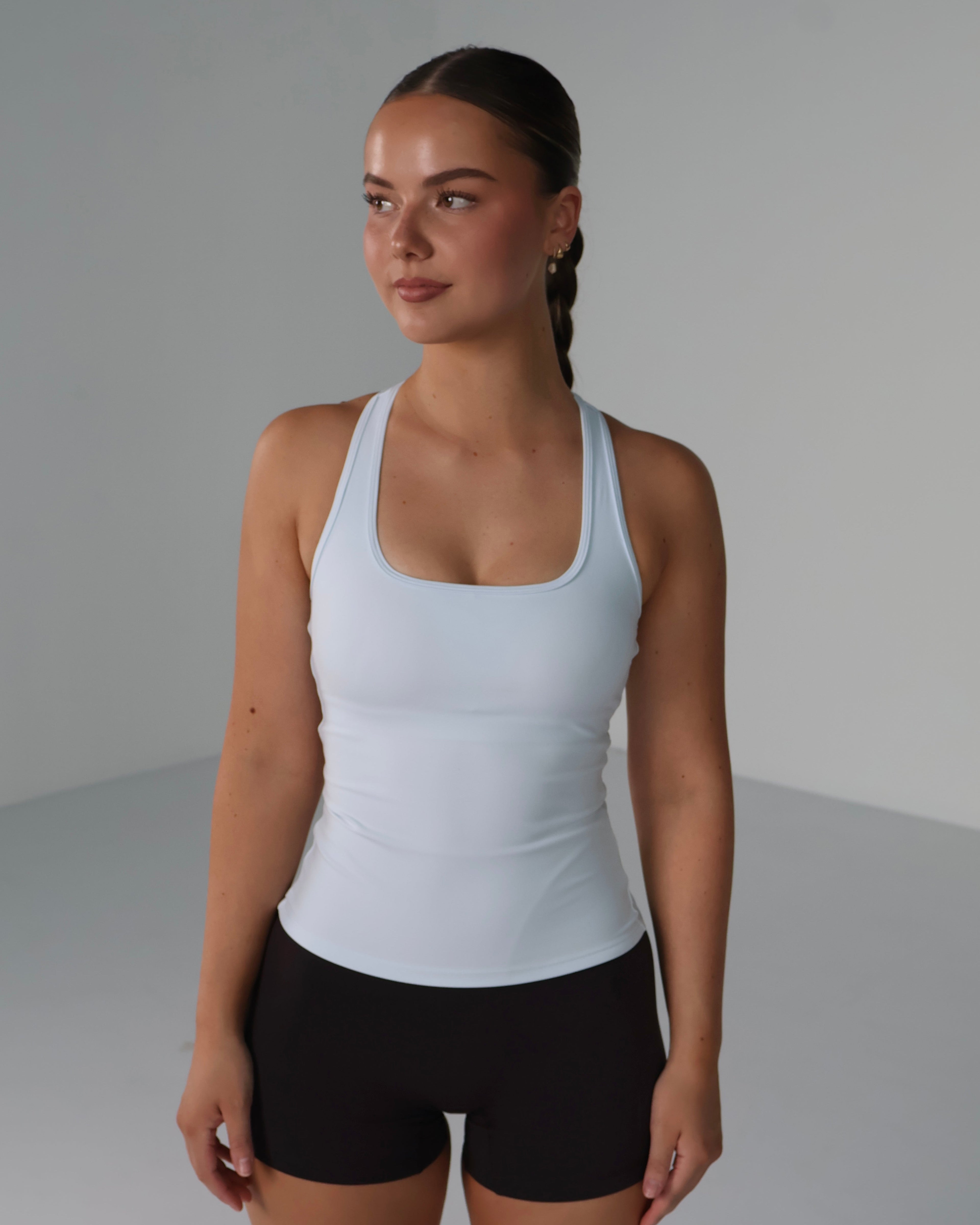 Active Racer Singlet | Ice Blue