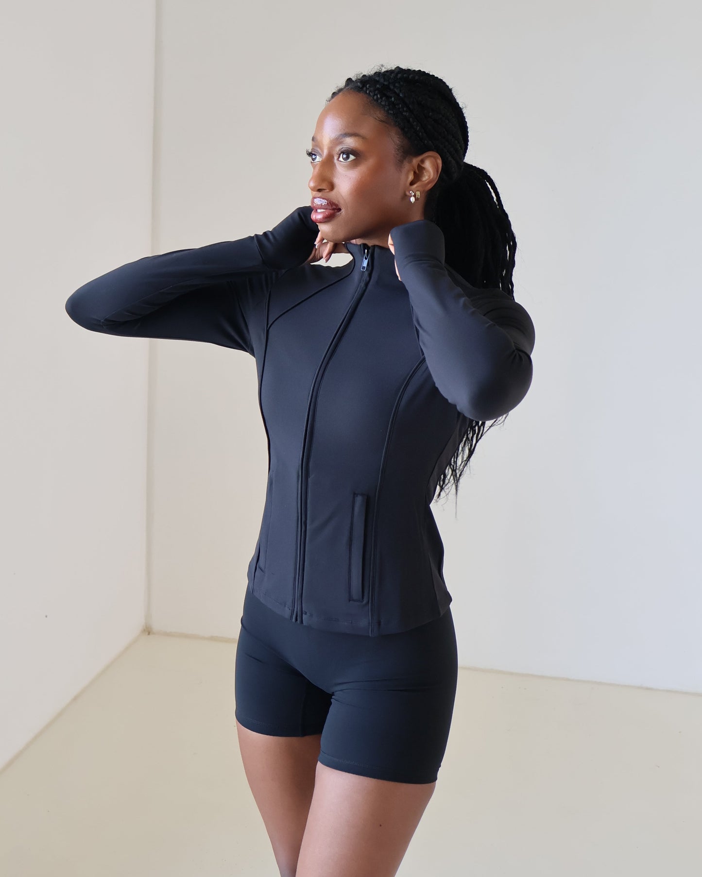 Active Zip Jacket - Black