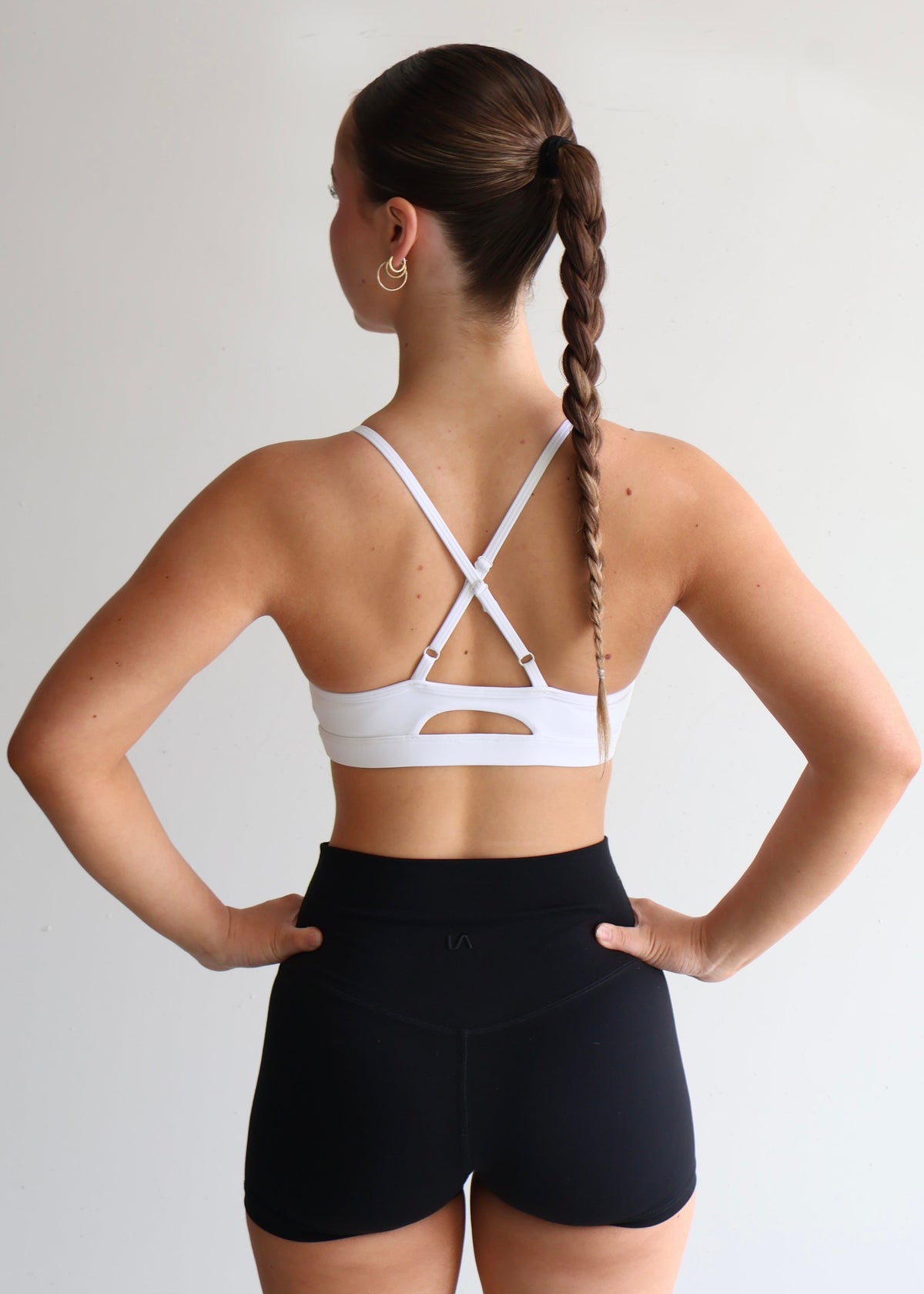 Performance Sports Bra | White