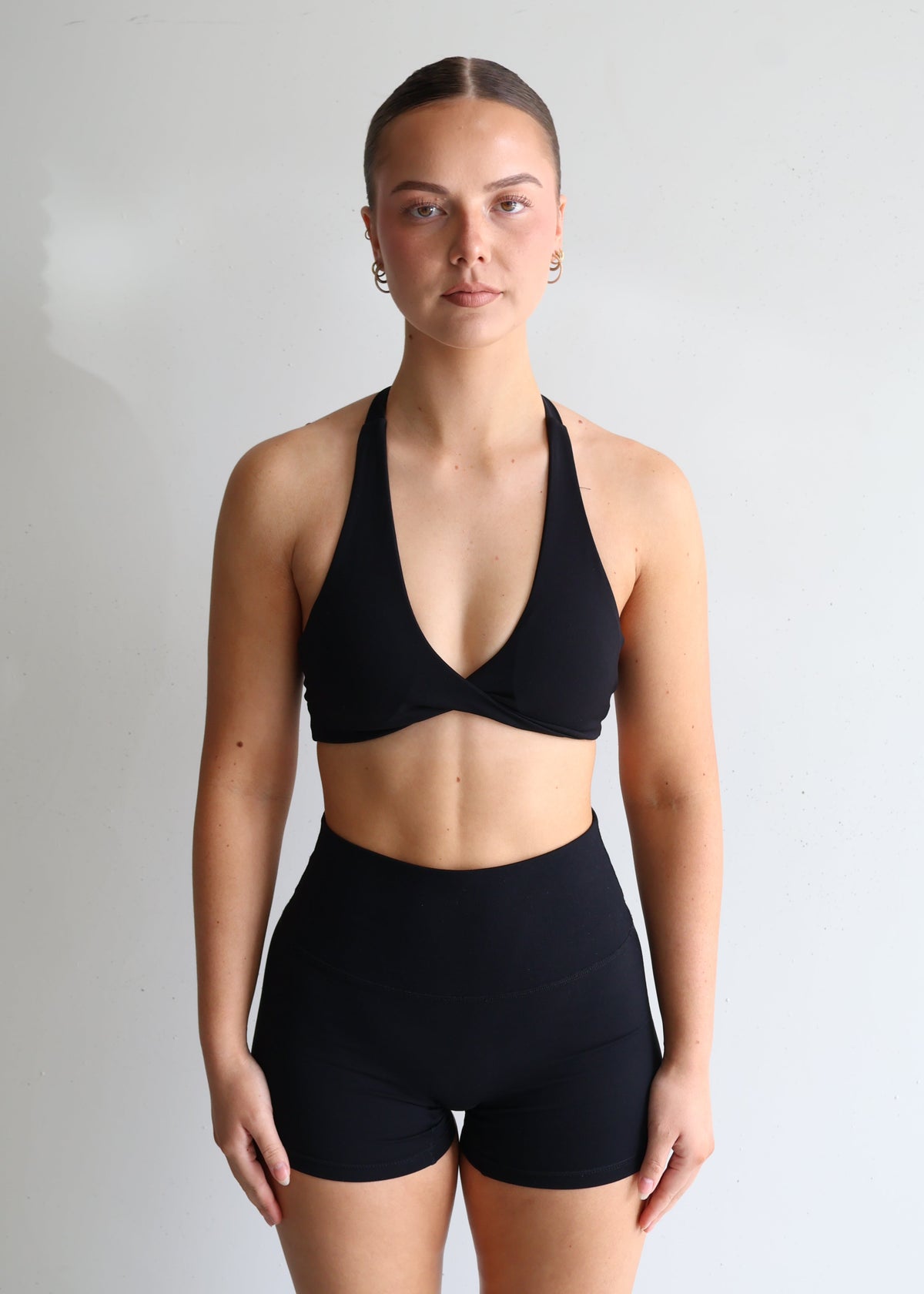 Twist Sports Bra | Black