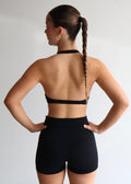 Twist Sports Bra | Black