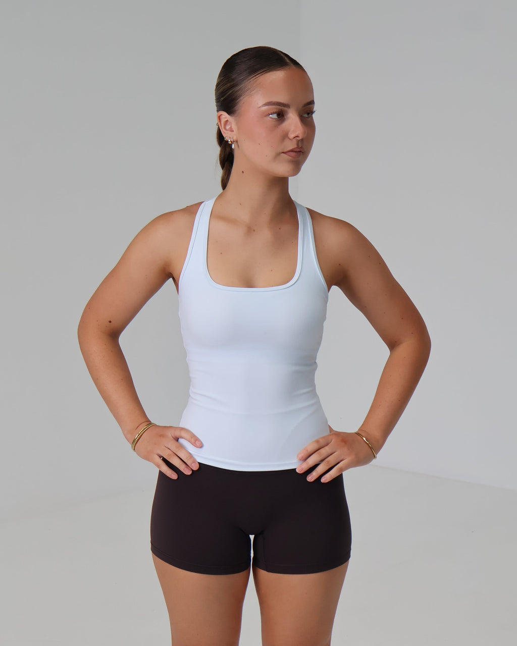 Active Racer Singlet | Ice Blue