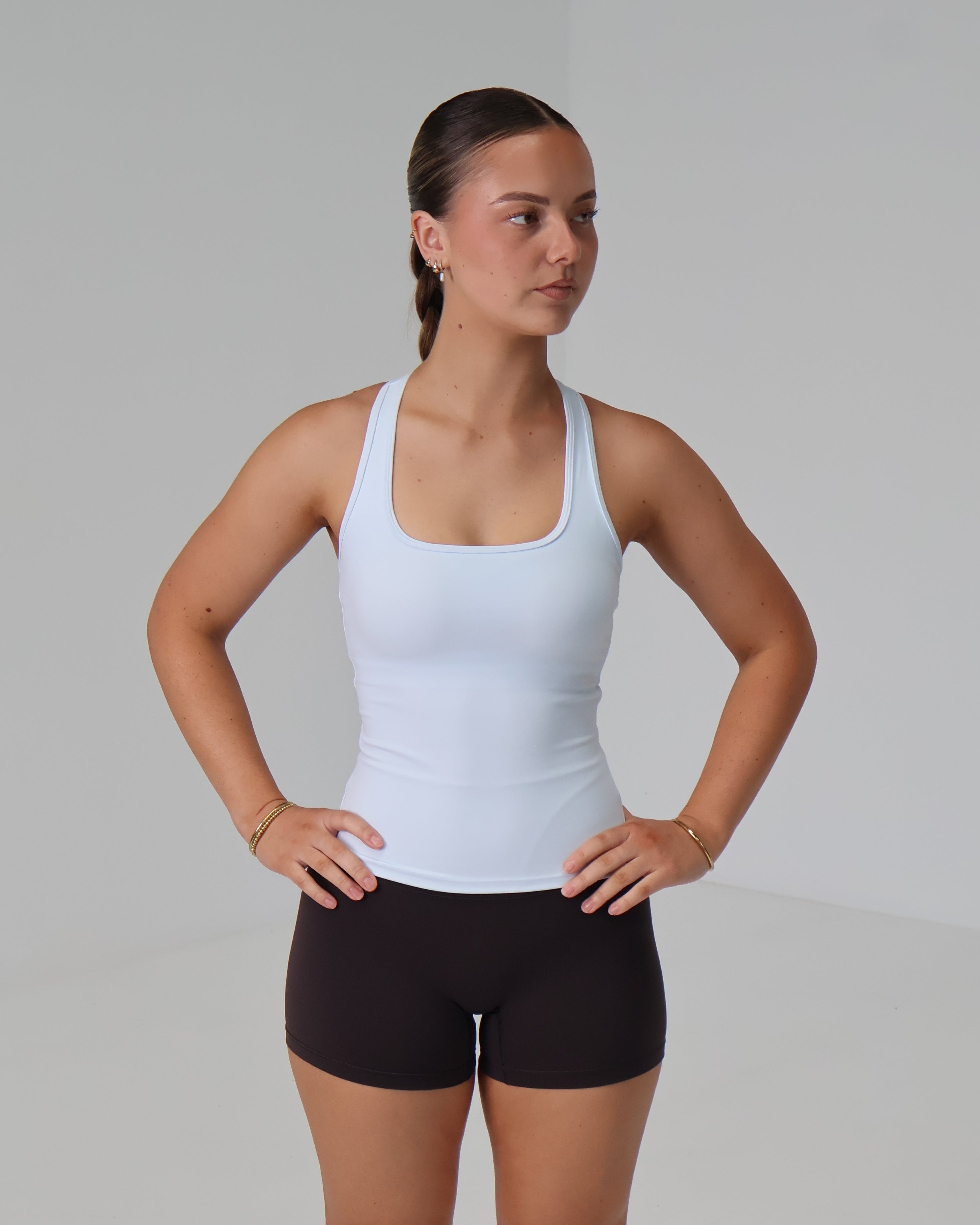 Active Racer Singlet | Ice Blue