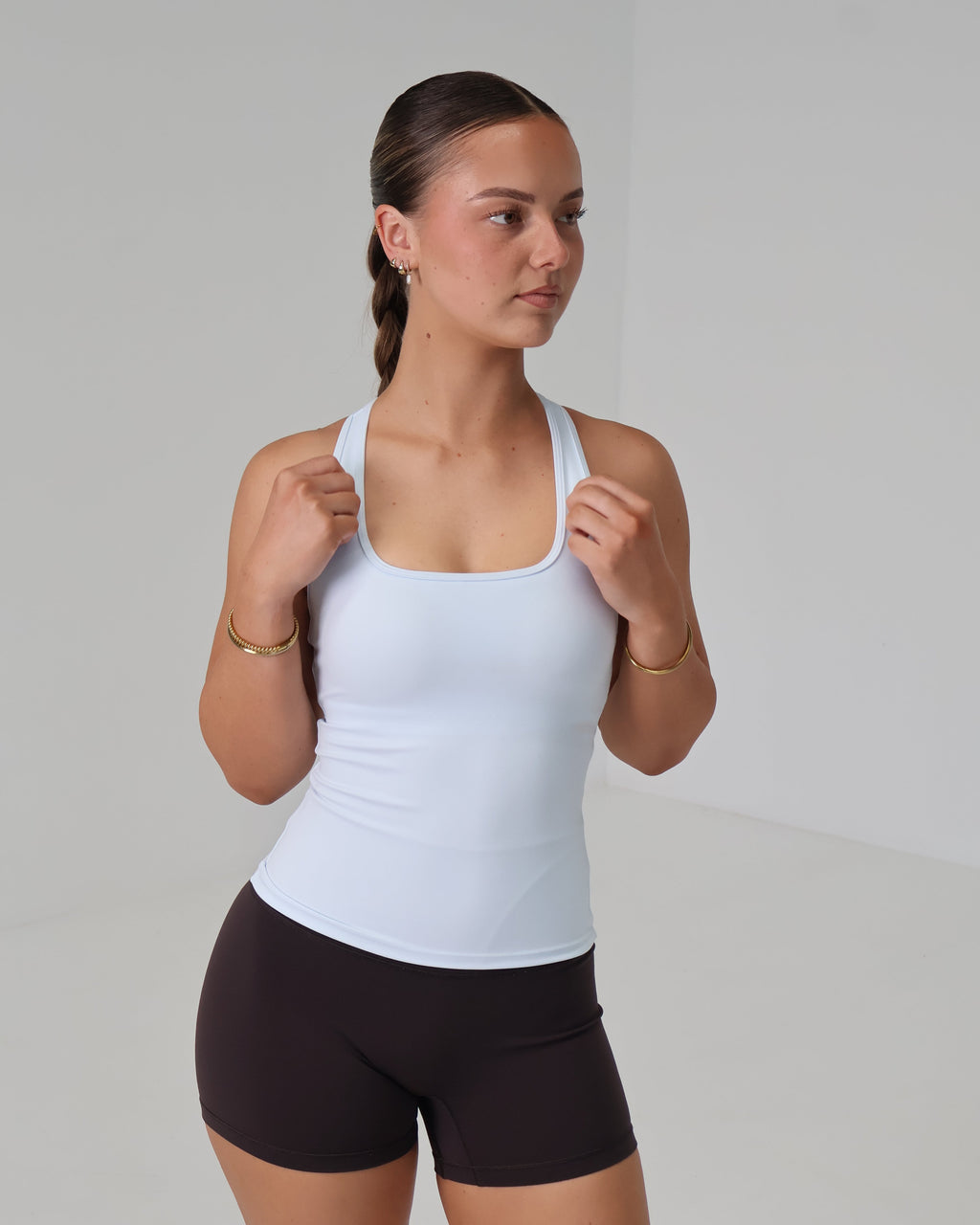 Active Racer Singlet | Ice Blue