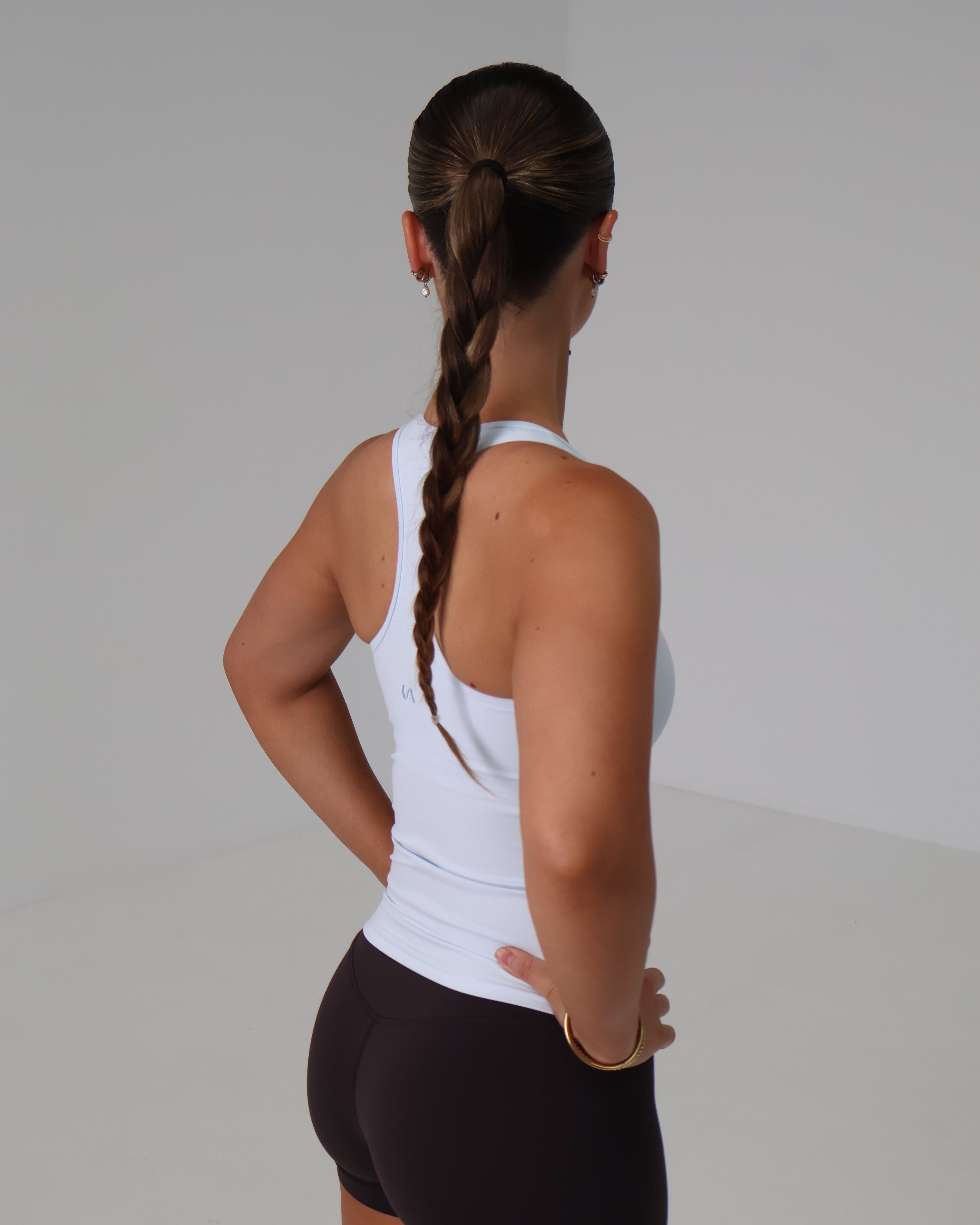 Active Racer Singlet | Ice Blue