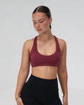 Racer Sports Bra | Dusty Rose