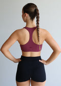 Racer Sports Bra | Dusty Rose