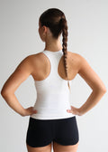 Active Racer Singlet | White