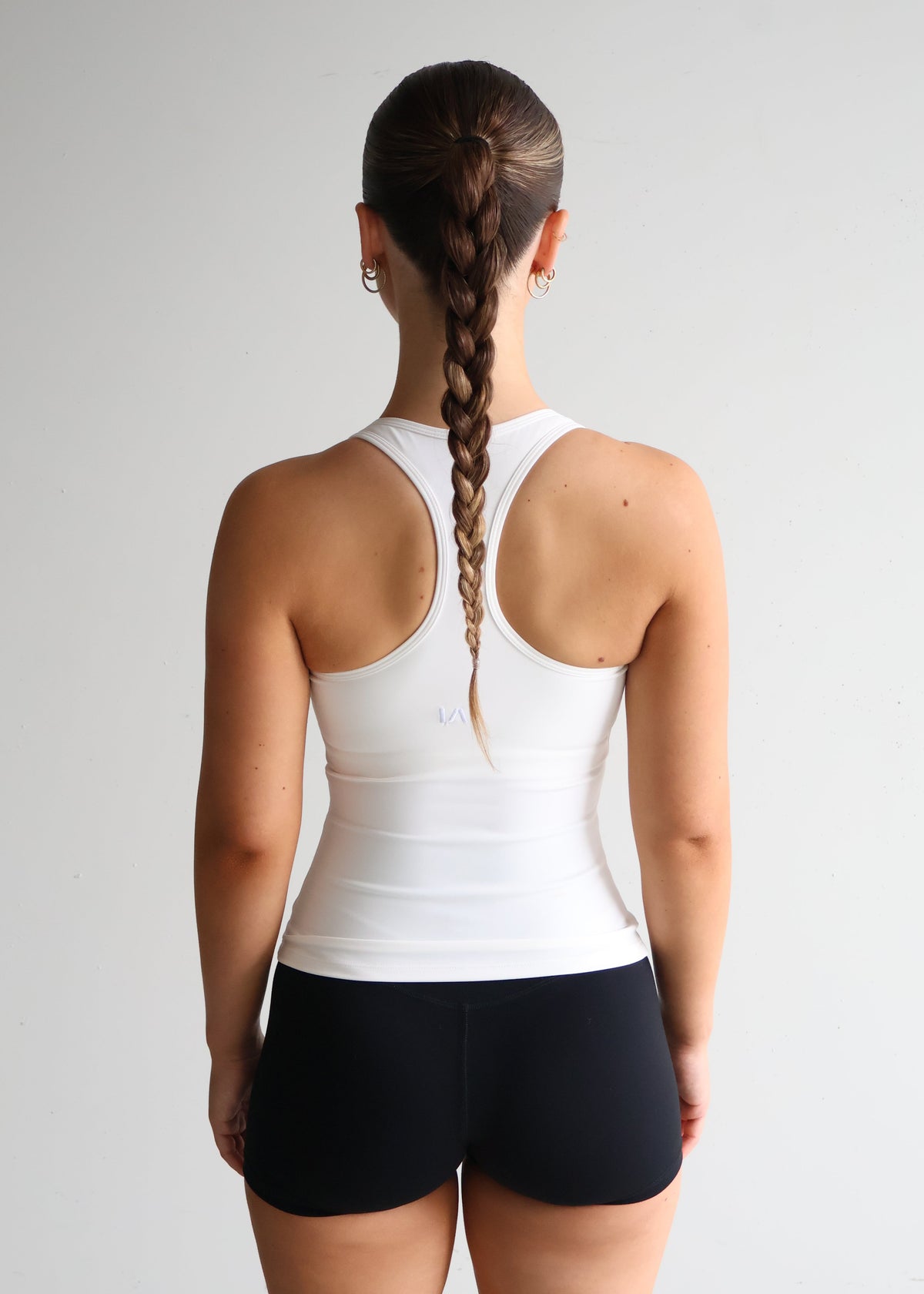 Active Racer Singlet | White