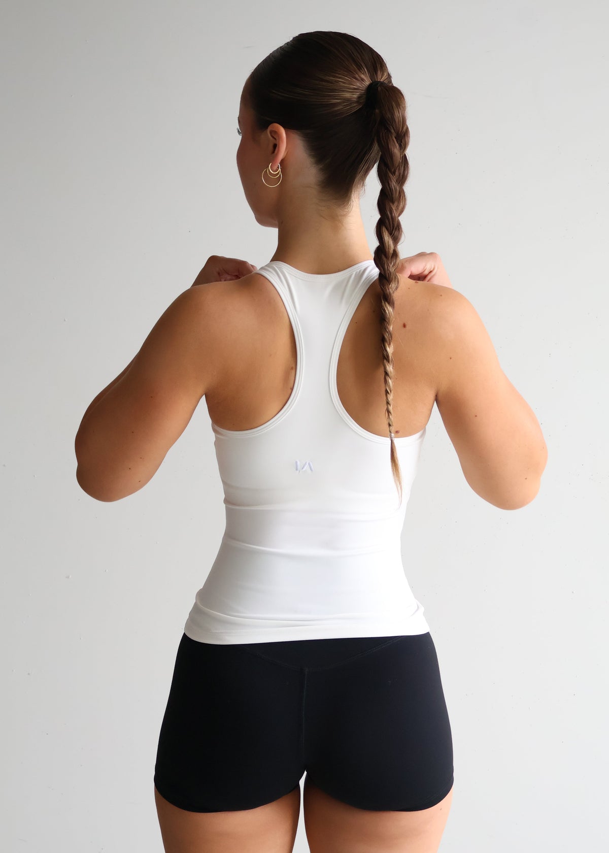 Active Racer Singlet | White