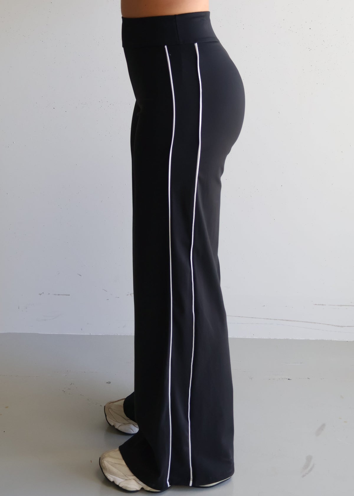 Piper Wide Leg Pant | Black