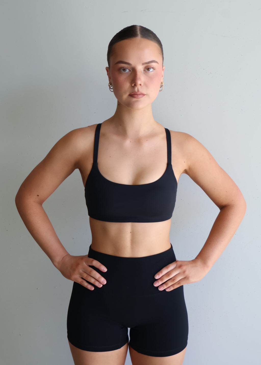 Perform Sports Bra | Black