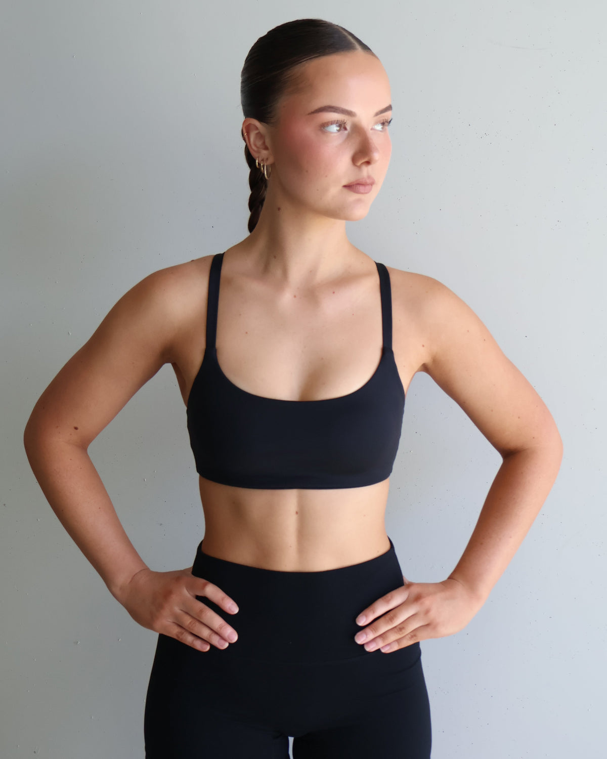 Perform Sports Bra | Black