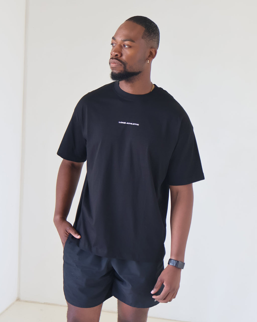 Mens Box Tee | Black