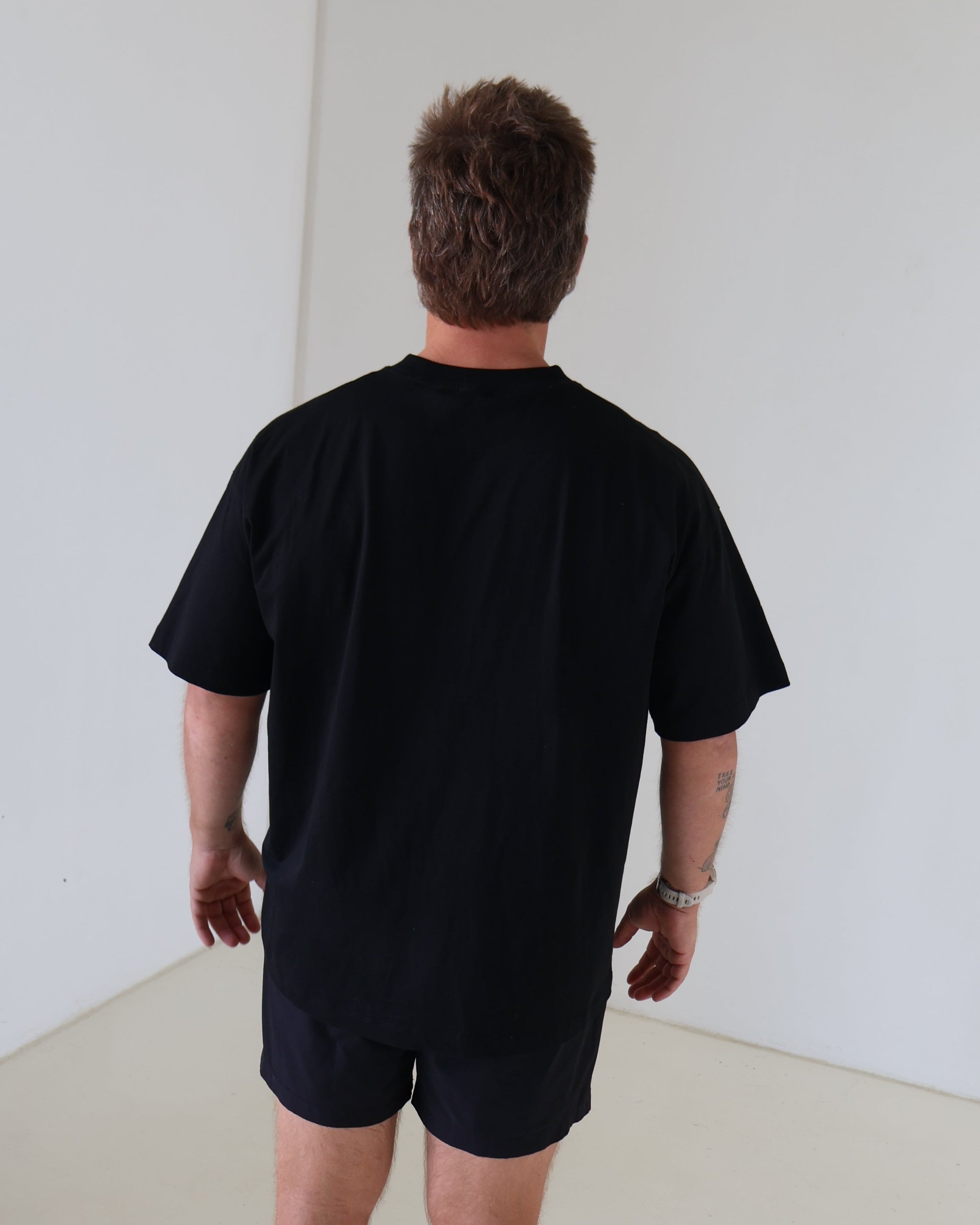 Mens Box Tee | Black