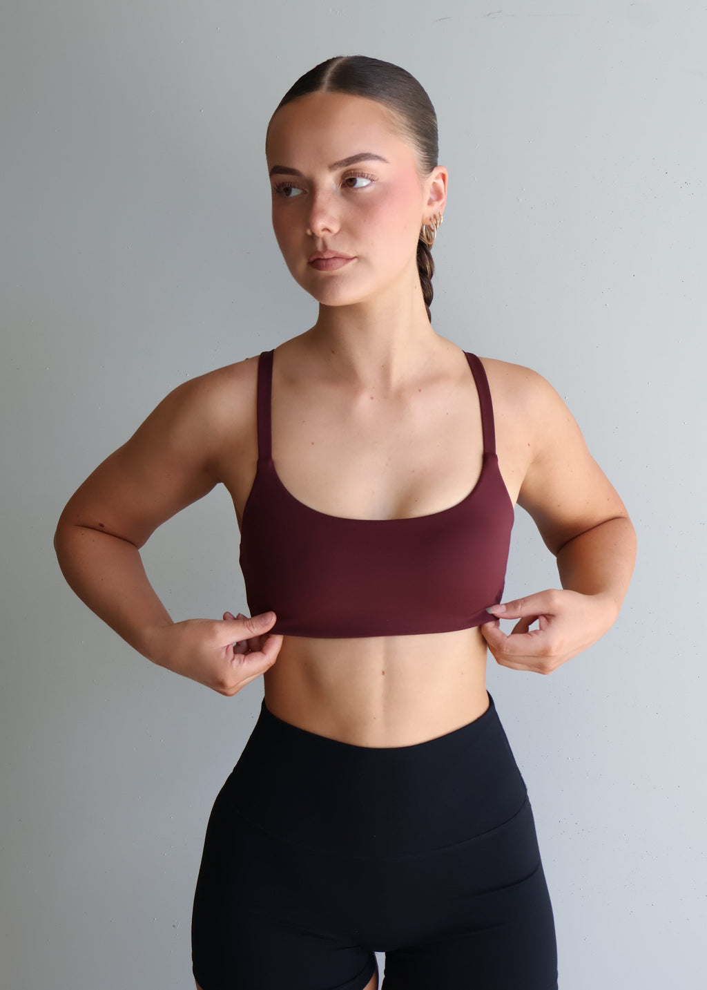 Perform Sports Bra | Maroon