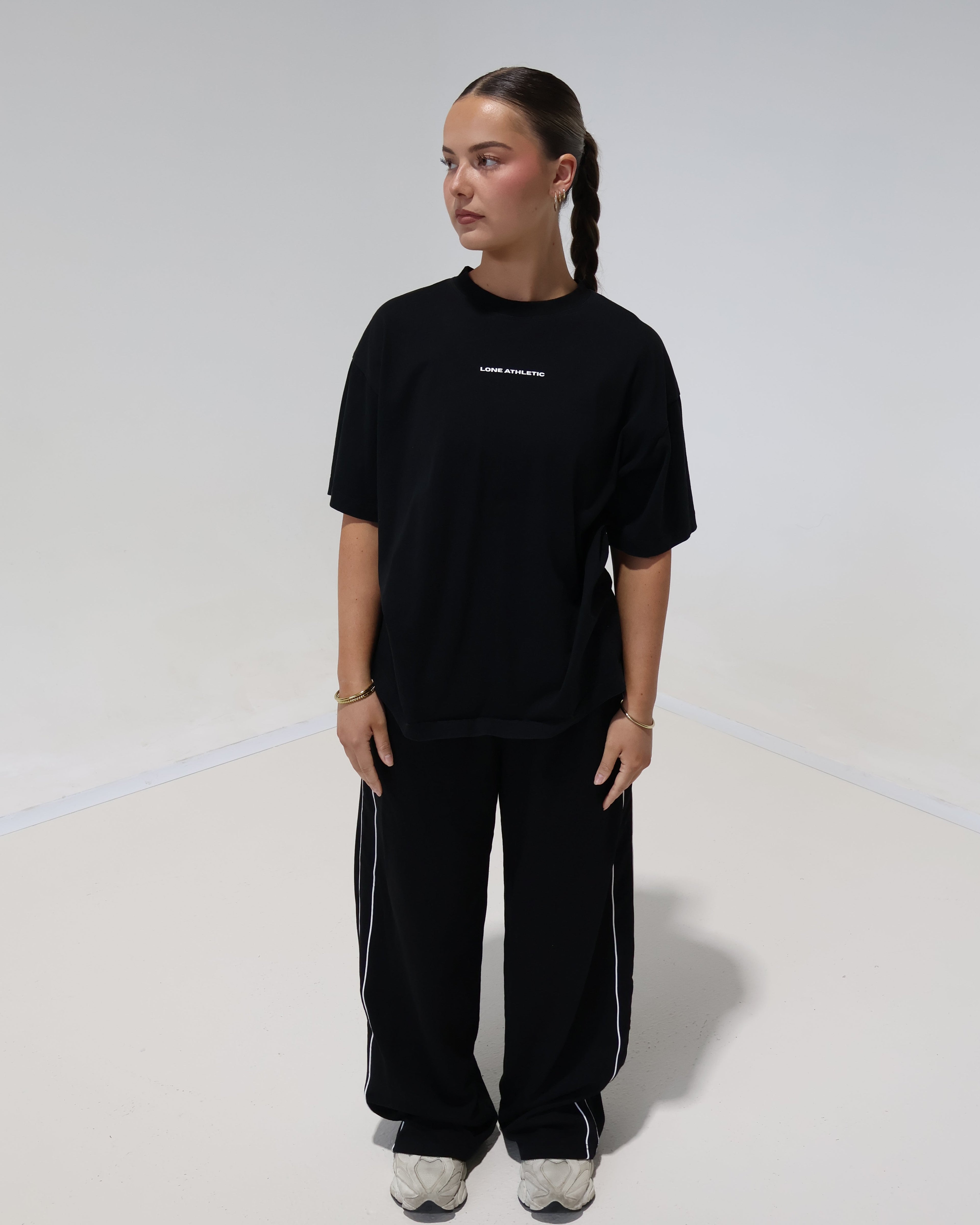 Unisex Branded Box Tee | Black