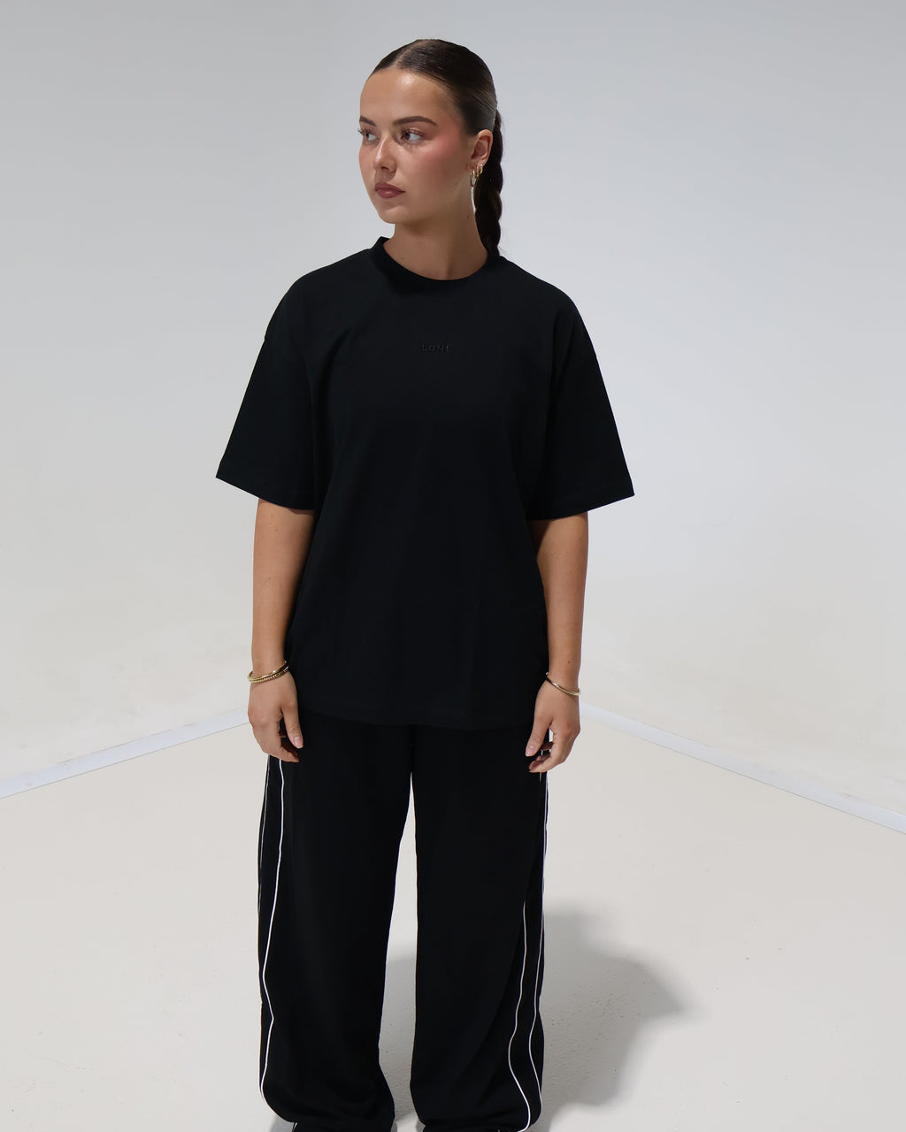 Womens Box Tee | Black
