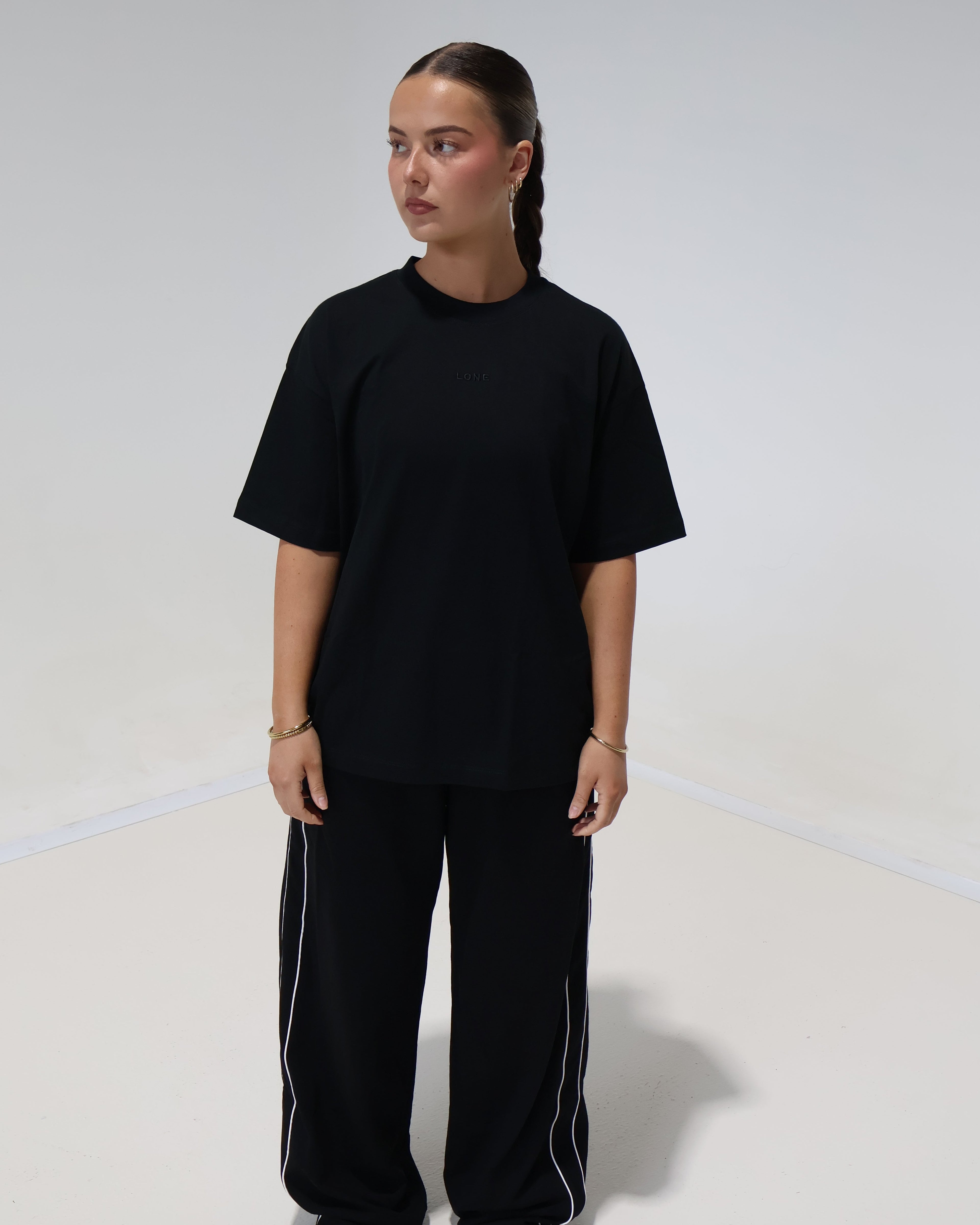 Womens Box Tee | Black