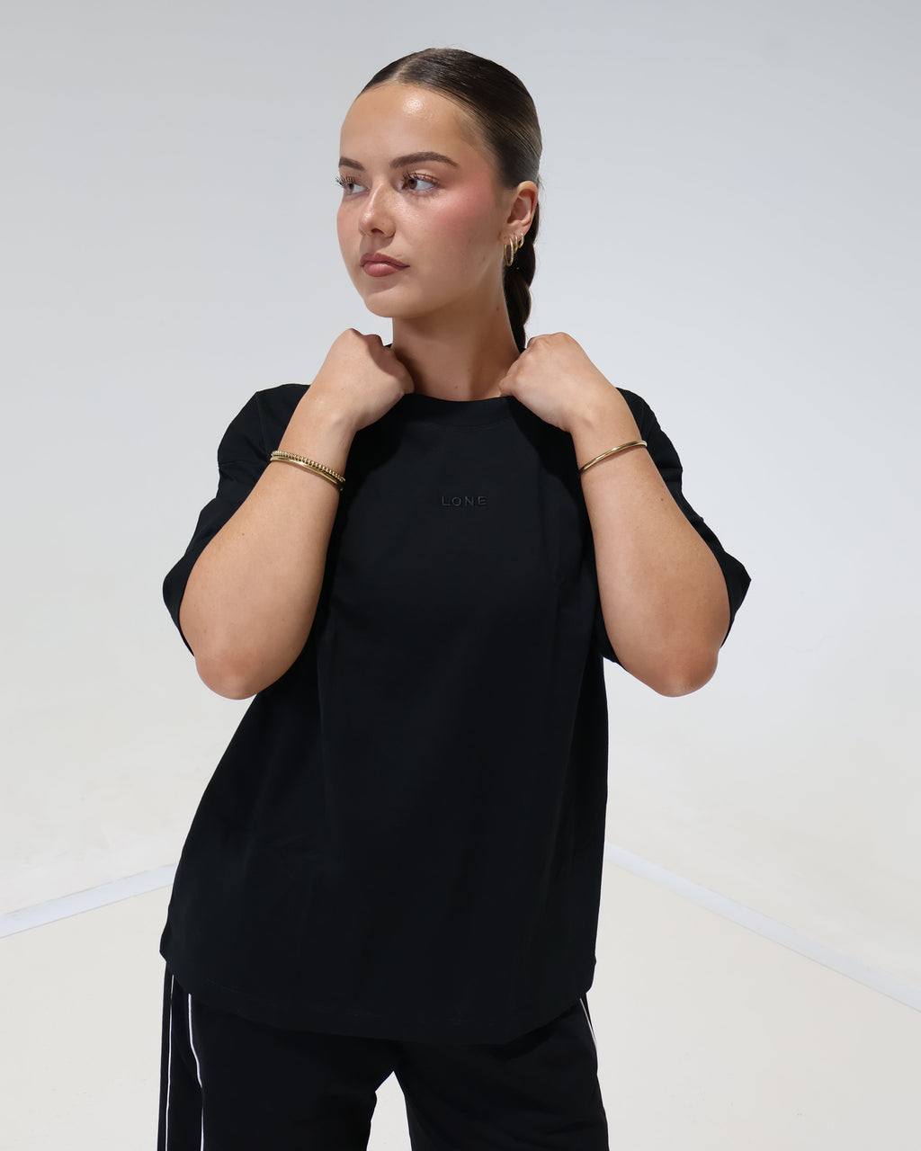 Womens Box Tee | Black