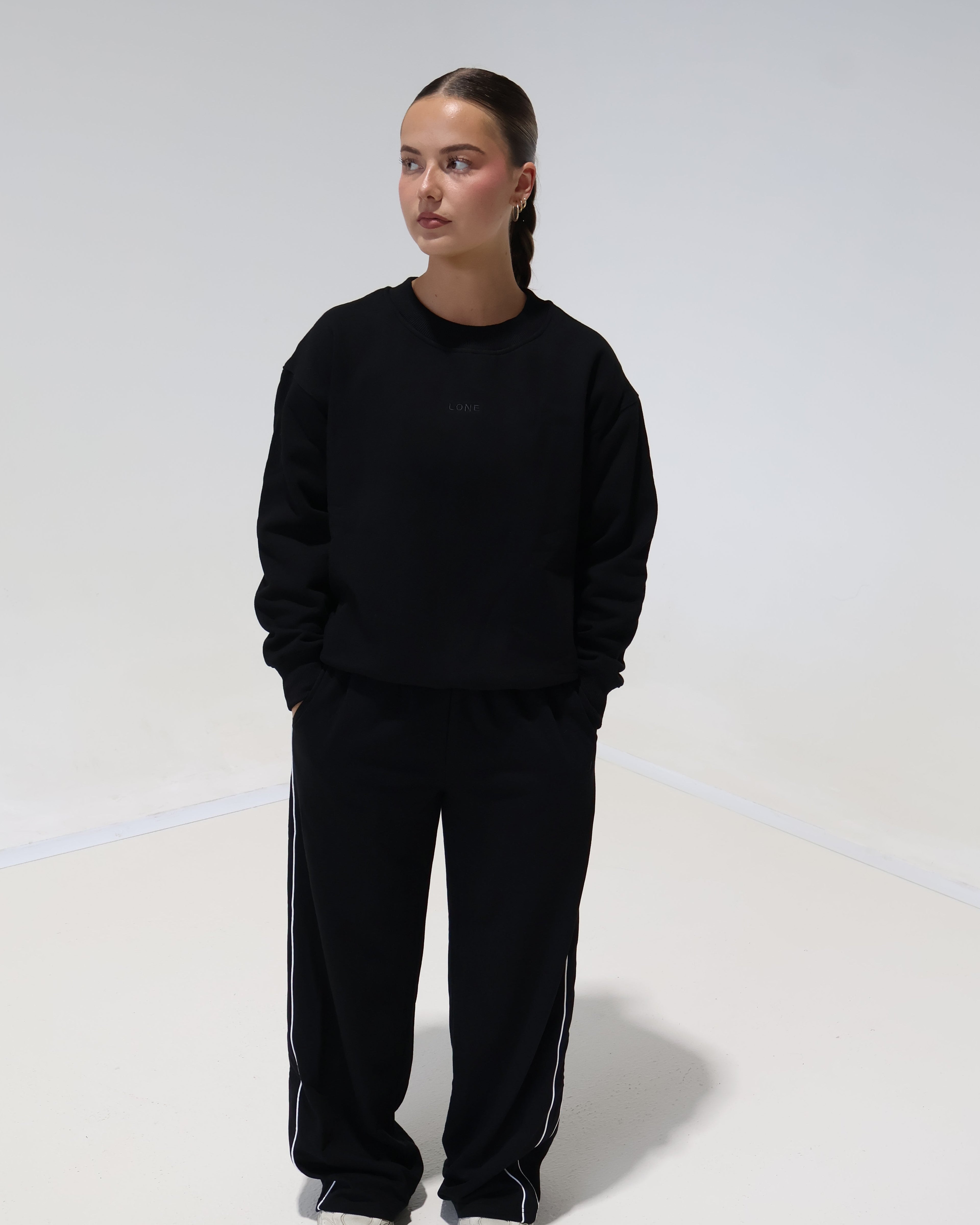 Crew Jumper | Black